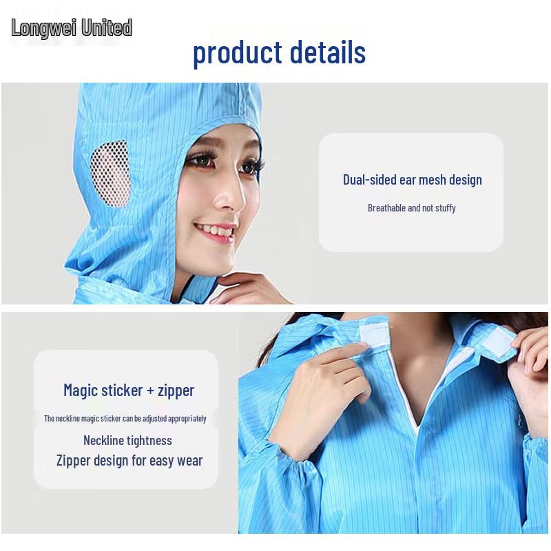 Cleanroom Anti-Static & Dust-Proof Protective Gear