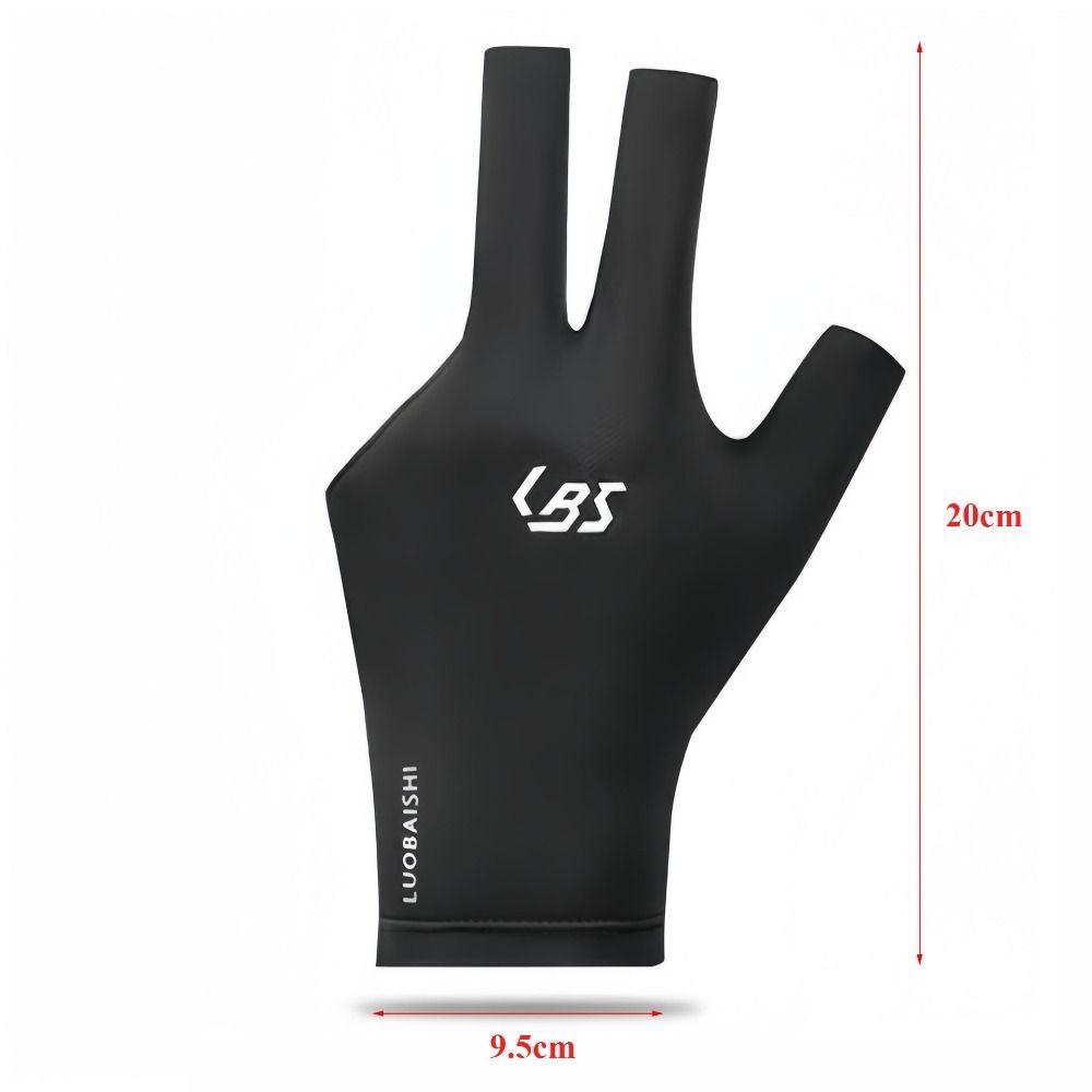 1Pcs High-elasticity Snooker Glove Half-finger Training Glove Billiard Glove Fitness Accessories