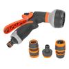 Garden Hose Nozzle Adjustable Ergonomic Tool Free Water Hose Nozzle Sprayer for Outdoor Car Washing