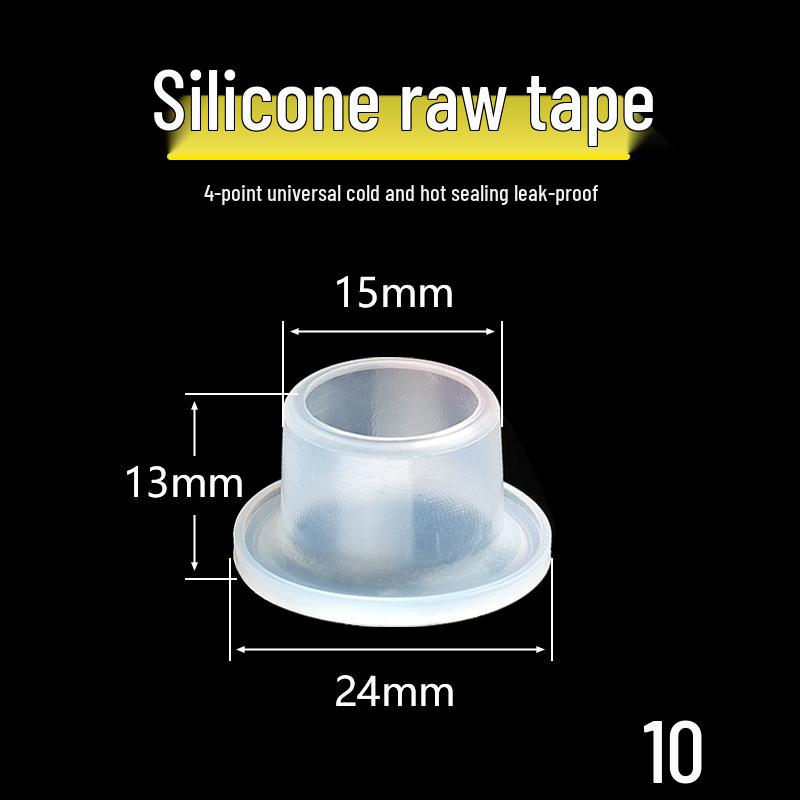 Silicone Leak-Proof Gasket for Sealing Valves and Faucets
