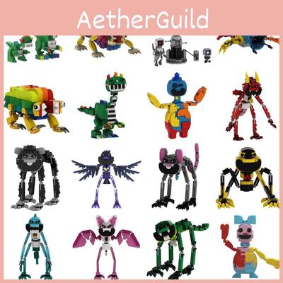 Poppy Playtime Capítulo 4 Blocos de Construção Tijolos de Plástico DIY Para Brincadeira Criativa