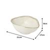 Mino Ware shirokaratsu White Karatsu Irregular Bowl (Medium) K72064