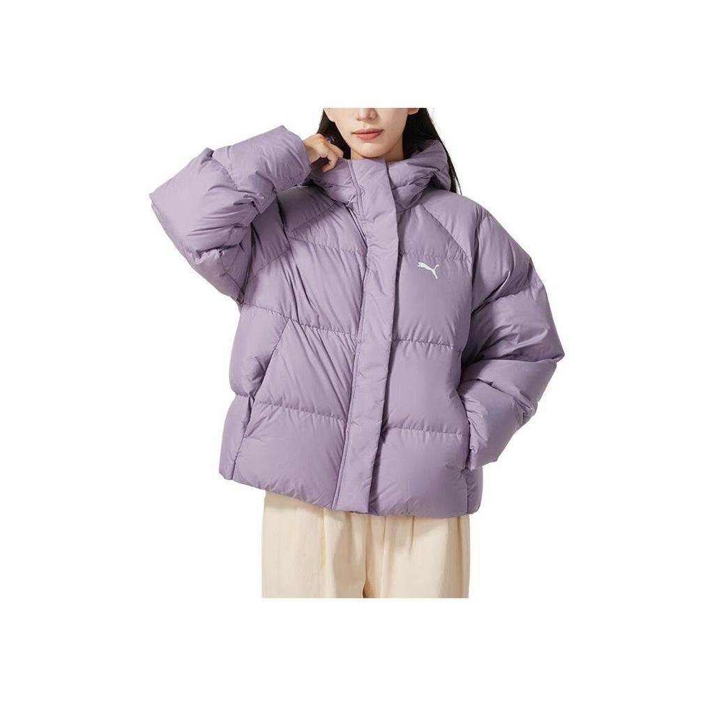 Puma Sportstyle Dámská Základní Kolekce FW24 Lifestyle Péřové Svrchní Oblečení Warmcell Volná Bunda Puffer se Zipem a Kapucí Dámské Svrchní Oblečení 684079-30