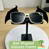 Halloween Ornaments Storage Rack Bat Wing Jewelry Display Stand Eyeglasses Holder  Bedroom Decor