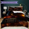 Jack Daniel'S Tennessee Whiskey Bedding Without Core 1 Duvet Cover 2 Pillowcase Without Core Bedding Set Soft And Comfortable