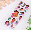 10PCS Cartoon Princess Dora Bubble Stickers Puffy Wall Stickers For Children Gift Puffy Reward Room Decoration Toys Scrapbook