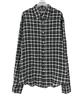Permanentarchive Blcak Check Shirt (Ver.2)