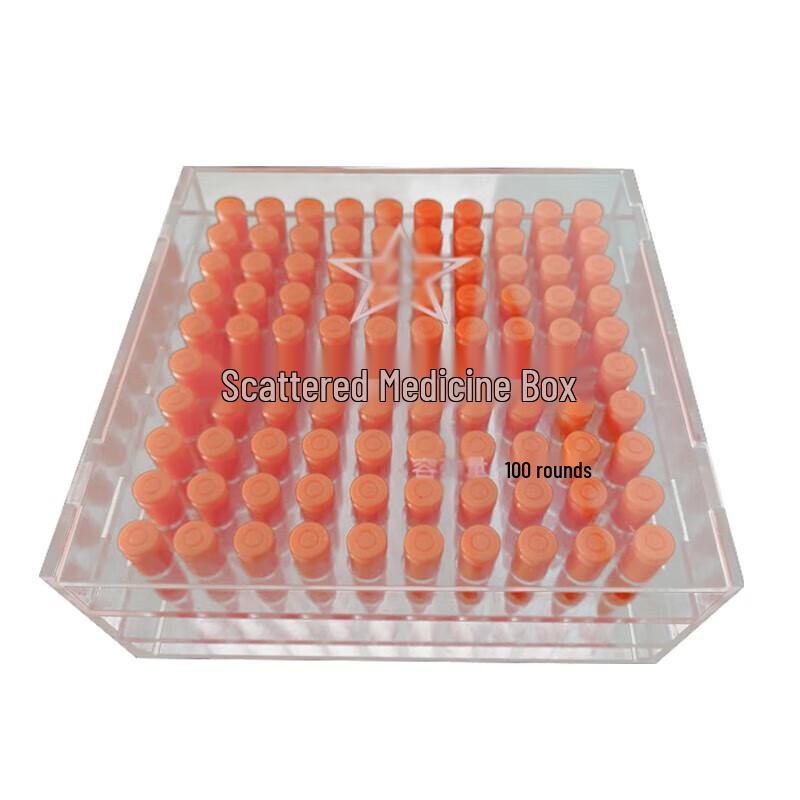 Churong 7.62mmSQ Transparent 100-Round Bullet Storage Box