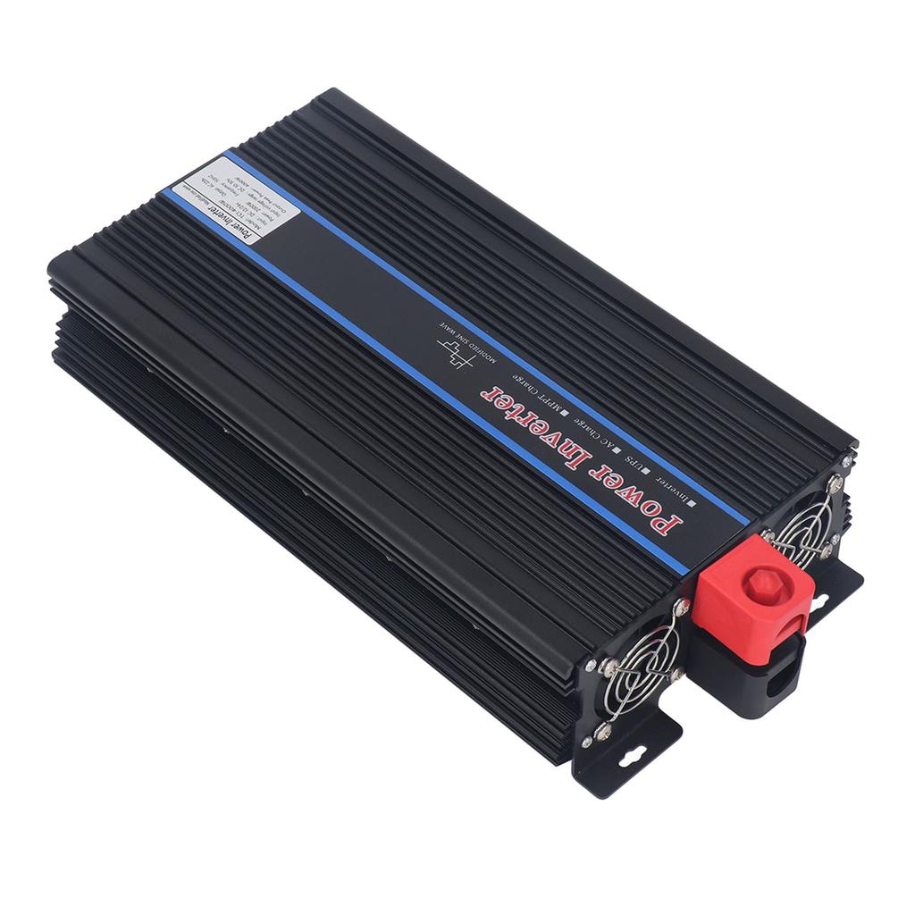 Przetwornica Mocy 2000W Solarna Modyfikowana Fala Sinusoidalna Ładowarka Samochodowa Konwerter z Wyświetlaczem LCD Gniazdo Wejście