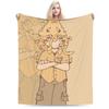 Custom 99 Nights In The Forest Blanket Survival Horror Games Plush Vintage Breathable Throw Blankets For Home Textile Decor