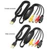 USB Video Capture Card VHS VCR TV DVD Audio Capture Adapter Card RCA To USB Video Converter for  PC