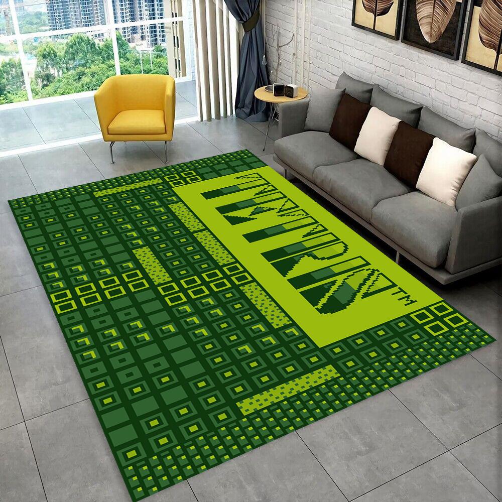 3D Retro Game Tetris Gamer Cartoon Area Rug,Carpet for Home Living Room Bedroom Sofa Doormat Decor,kid play Non-slip Floor Mat