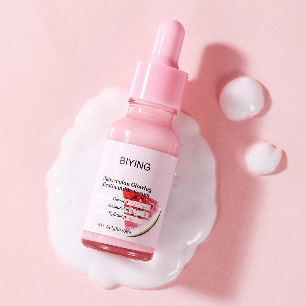Watermelon nicotinamide essence, high-concentration nicotinamide brightening Facial Moisturizing essence.
