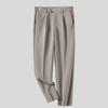 New Korean version of small trousers men's suit pants spring and autumn and summer drape men's pants slim straight casual long pants trend