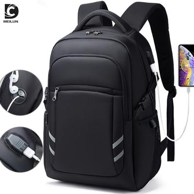 Nueva mochila resistente al desgaste, mochila de viaje impermeable de gran capacidad para hombres, mochila de viaje de negocios con Usb, bolsa de ordenador para mujeres