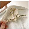 Elegant Tassel Butterfly Pearl Grab Clip Flower Women's Fashion Butterfly Sweet Metal Headwear High-end Jewelry Accessories