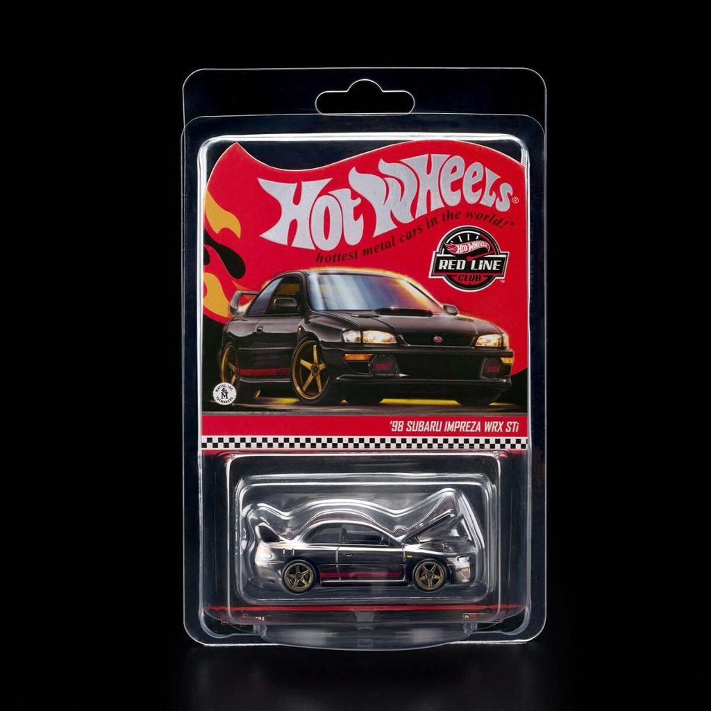 Hot Wheels Subaru Impreza WRX STi RLC Diecast Car Subaru Impreza Hot Exclusive Wheels Initial D '98