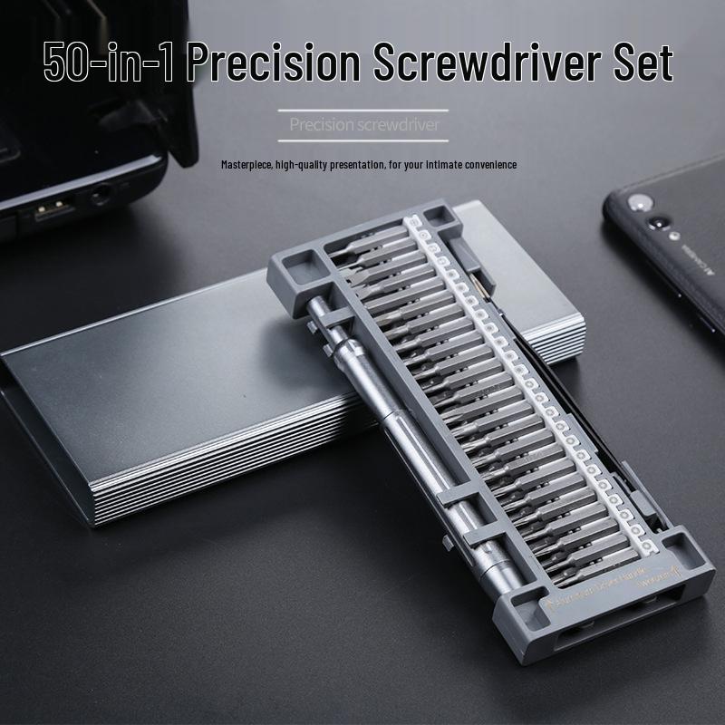 50-in-1 Precision Screwdriver Set for Household and Mobile Repair