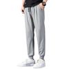 Mesh Ice Pants Spring and Summer Men's Loose Large Size Leggings Sports Breathable Nine-point Casual Pants Trendy Men's Pants