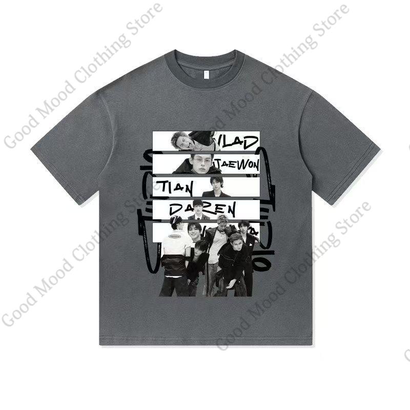 Nuova T-shirt CORTIS Moda Streetwear Tendenza SEONGHYEON KEONHO JUHOON Stampa T-shirt Fan Kpop Cotone Manica Corta Magliette
