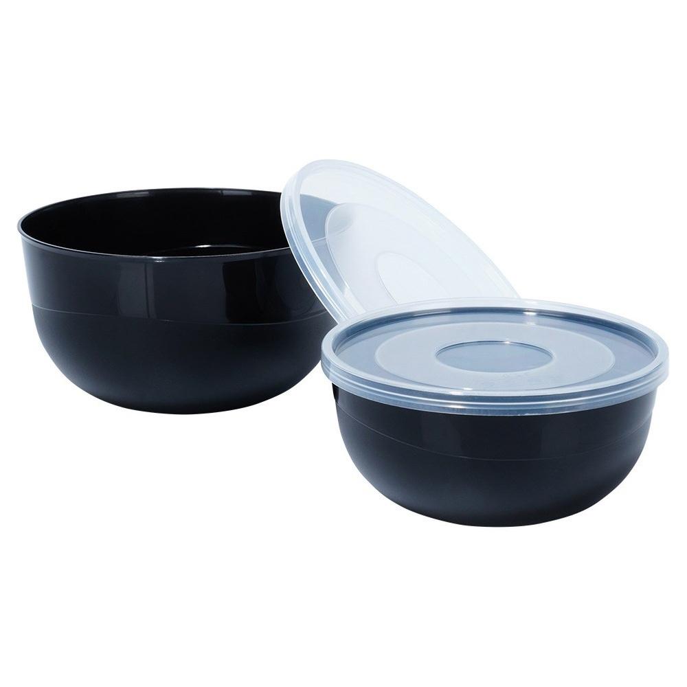 4x Kitchen Mixing Mixing Whipping Storage Bowl Set