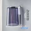 Magnetischer umgedrehter Mundspülbecher, Transparenter und einfacher Zahnbürstenbecher, Haushalts-Waschbecher, Wandmontiertes Zahnbürstenhalter-Regal