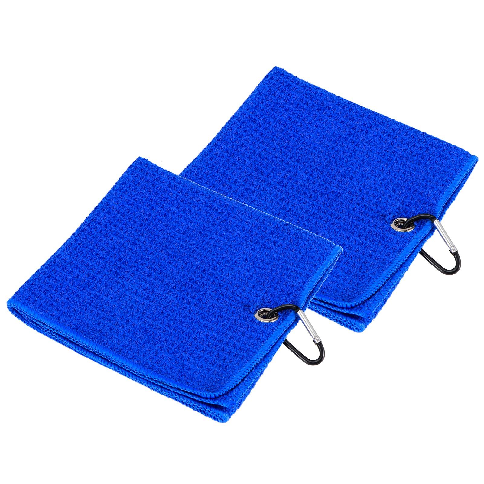 

2Pcs Microfiber Yoga Towel Fitness Workout Running Sweat Absorbent Towel Sport AccessoriesRoyalblue синий