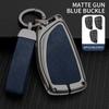 Zinc Alloy Genuine Leather Auto Key Fob Cover Fit For Chevrolet Tahoe Suburban Fit For Gmc Yukon Fit For Buick Envision S Plus Avenir