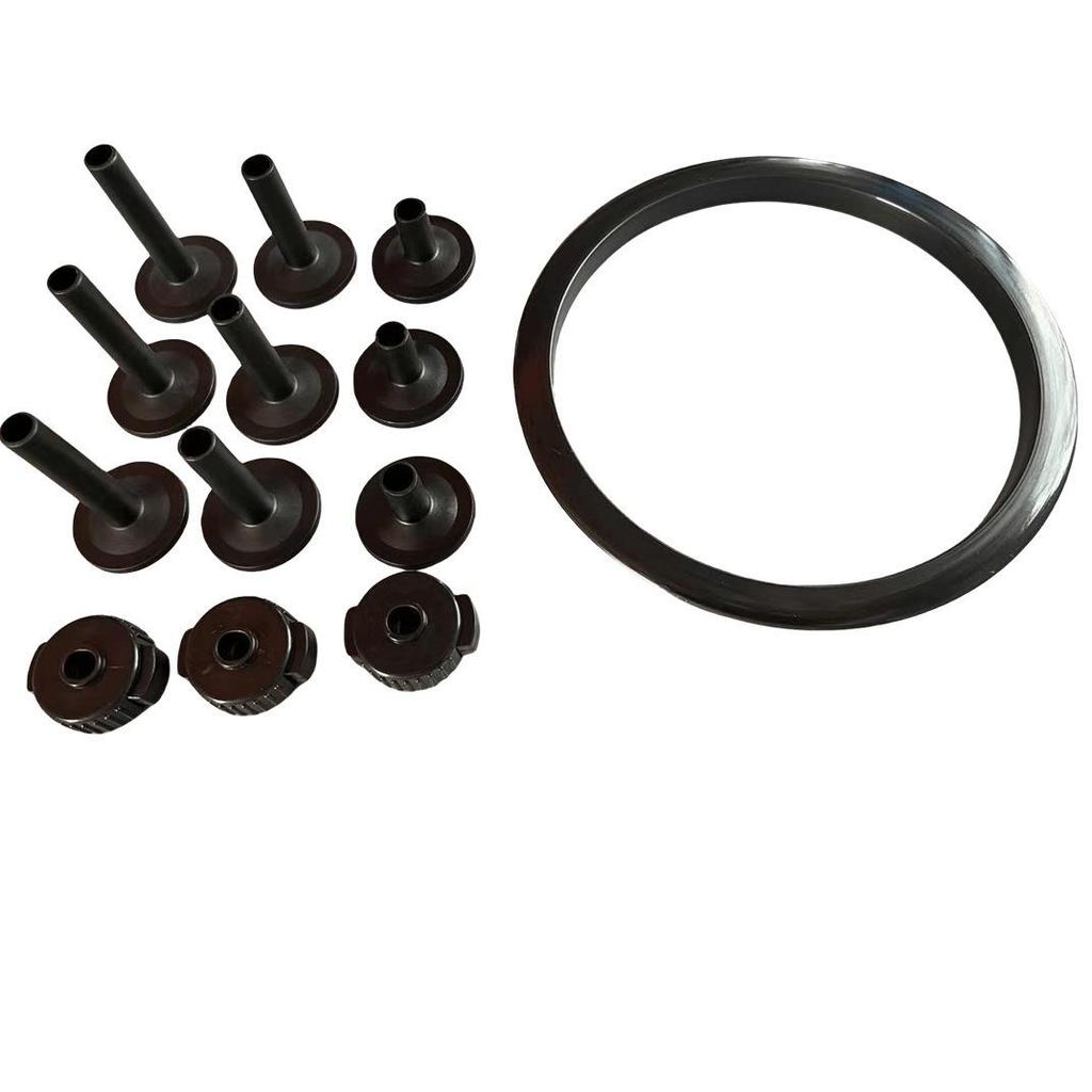 Bass Drum Port & Snare/Cymbal Stand Protector Set