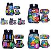 Inside Out 16inch School Backpack Set With Polyester Material For Kids And Teens