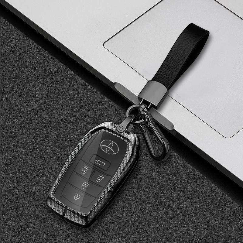 Toyota Sienna 5-Button Key Fob Metal Protective Case for Men