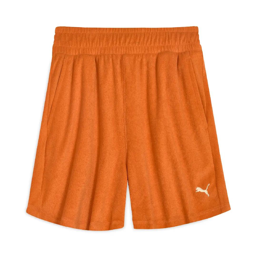 

Puma Soft Comfortable Skin-Friendly Versatile Casual Shorts Women Shorts Maple-Sugar-Red 688284-20 S