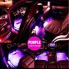 RGB Car LED Footwell Lights USB Powered Car Atmosphere Light  Car Floor Decor