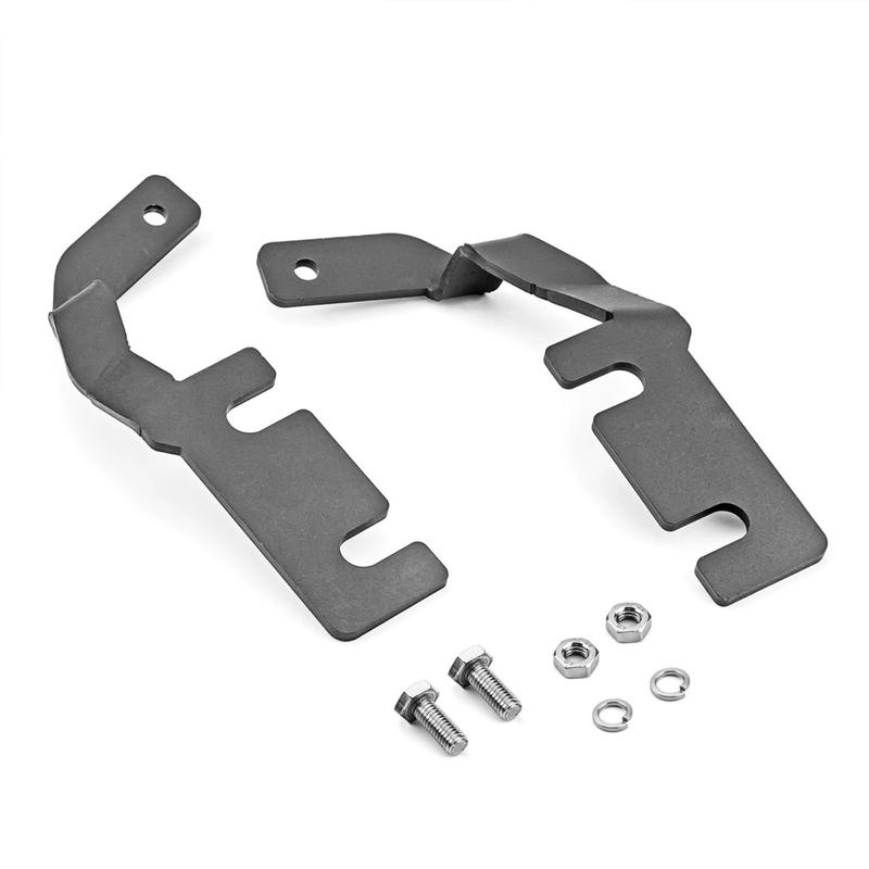 LED Work Lights Mounting Brackets for 2019-2022 Ford Ranger Upper Hood Led Pod Ditch Light Bracket Off-road Fog Lamp Holder