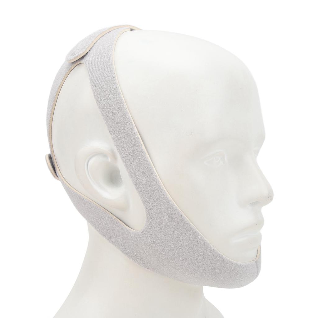 Snoring Chin Strap Adjustable Breathable Reducing Snoring Keep Mouth Closed Chin Strap Universal for Man Woman