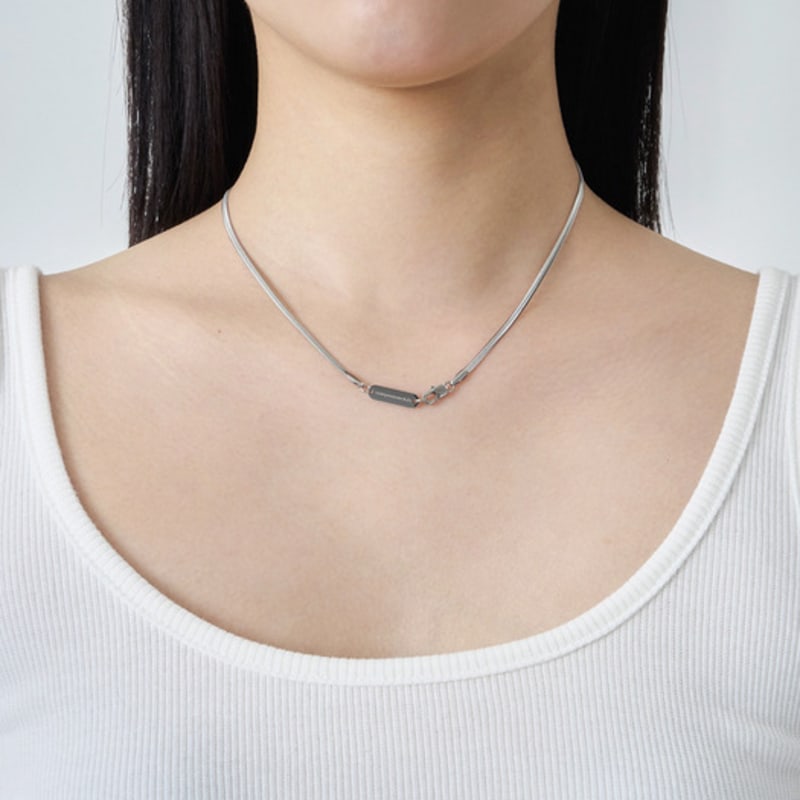 

cozywaveclub SNAKE CHAIN NECKLACE 01 1(48cm)