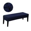Samt Stoff Bankbezug Super Flauschig Elastisch Esszimmer Stuhl Bankbezüge Sitzbezug Für den Heimgebrauch Wohnzimmer Schlafzimmer Klavierzimmer