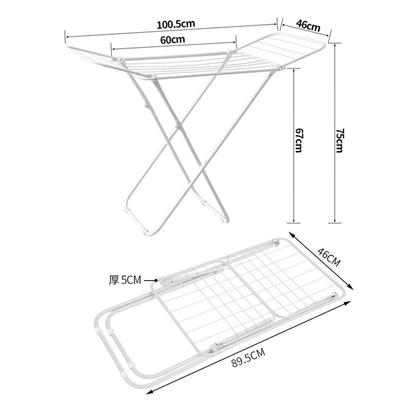 Hotel Type X Floor To Floor Clothes Hanger Balcony Folding Clothes Hanger Indoor and Outdoor Non Installation Clothes Storage