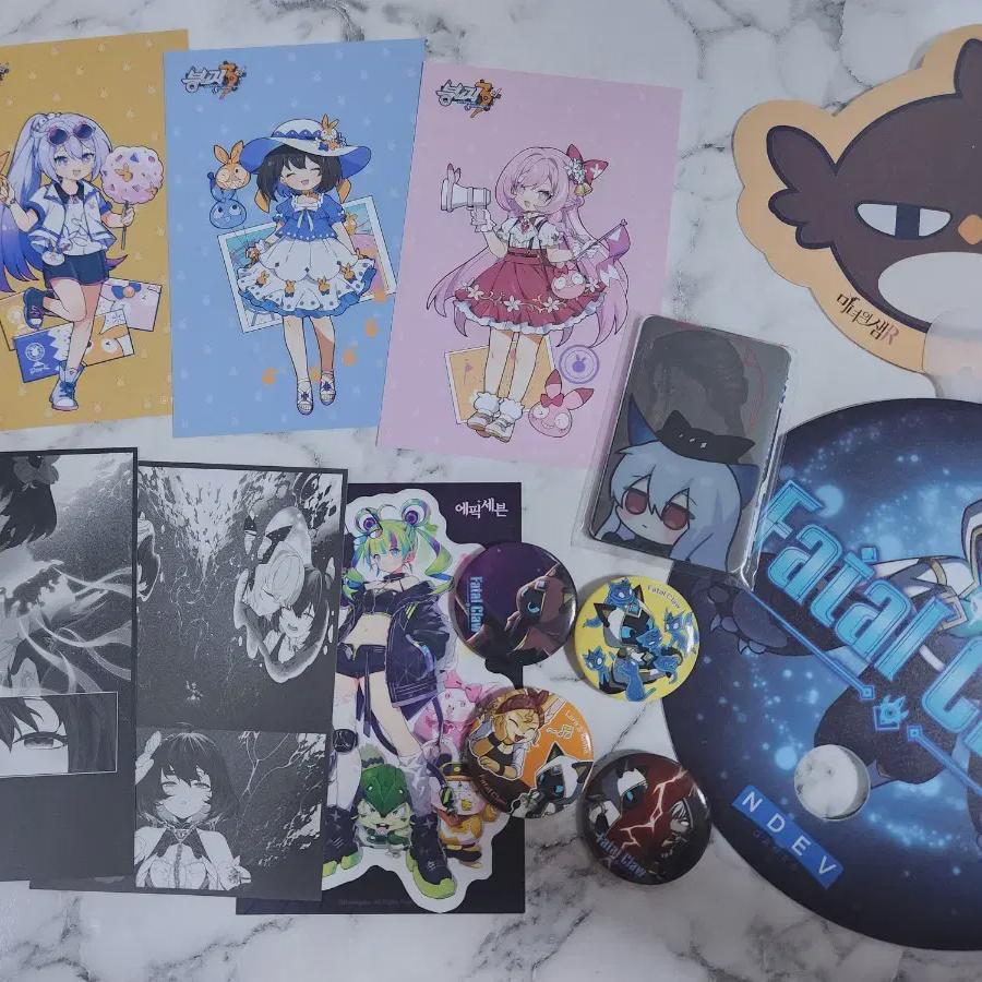 

Collapse 3rd Postcard Kiana Elysia Bronia Jere Badge Fan Foca Photo Card