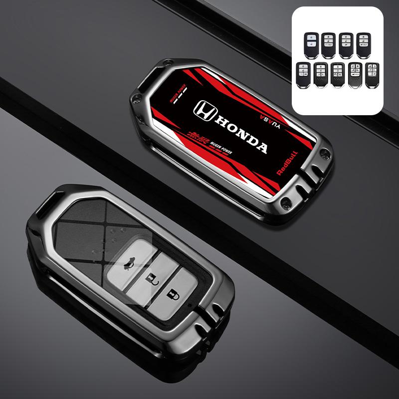 

New Car Remote Key Case Cover Keychain Shell Fob For Honda Civic CR-V HR-V VEZEL JAZZ Accord Jade Crider Odyssey 2015-2018