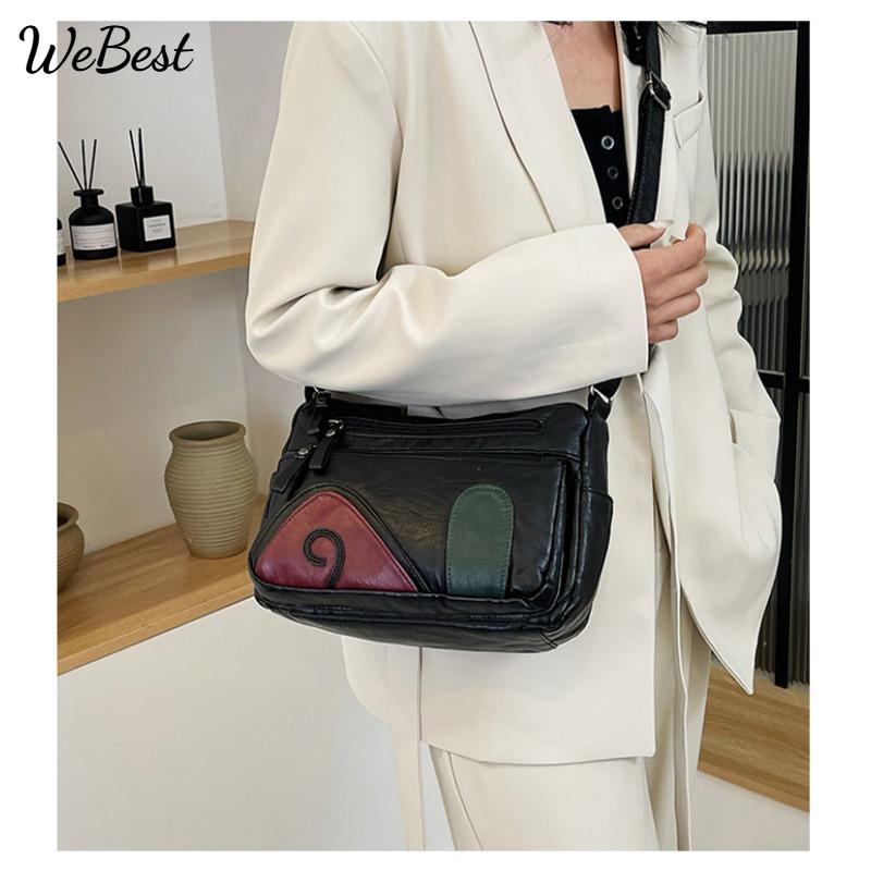 

Simple Soft Leather Single Shoulder Coin Purse