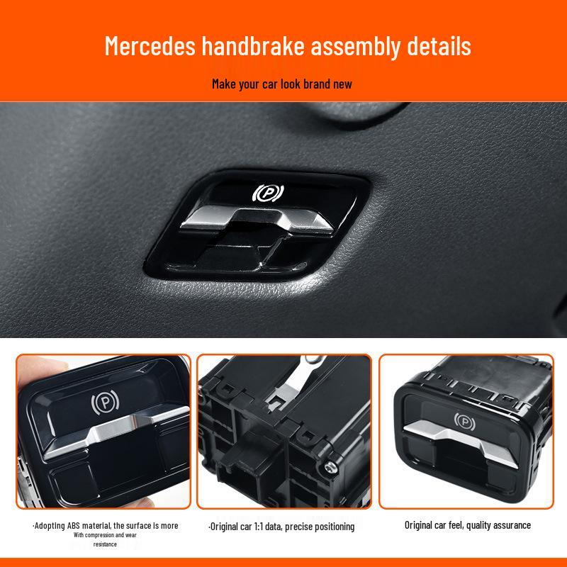 Compatible with Mercedes-Benz C-Class, E-Class, S-Class, GLC, and GLE electronic handbrake assemblies.