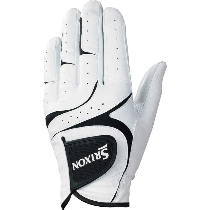 Dunlop SRIXON Golf Gloves 5-Pack White/Black 24cm