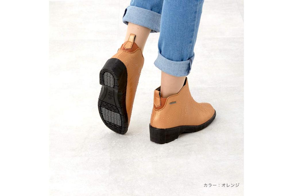 Pansy 4906 Rain Step Rain Size Black Shoes, 3E, Women's, Waterproof, 22.5cm,