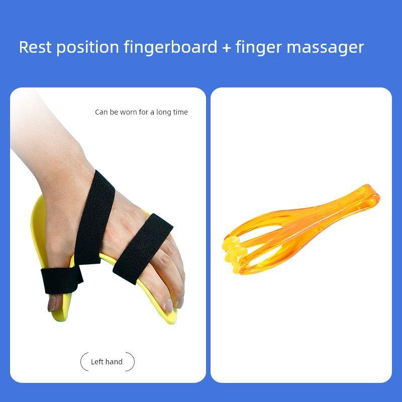 Half Soles Finger Splitter Cute Sandbag Hemiplegia Hand Finger Rehabilitation Training Equipment Fixer Finger Board Brace