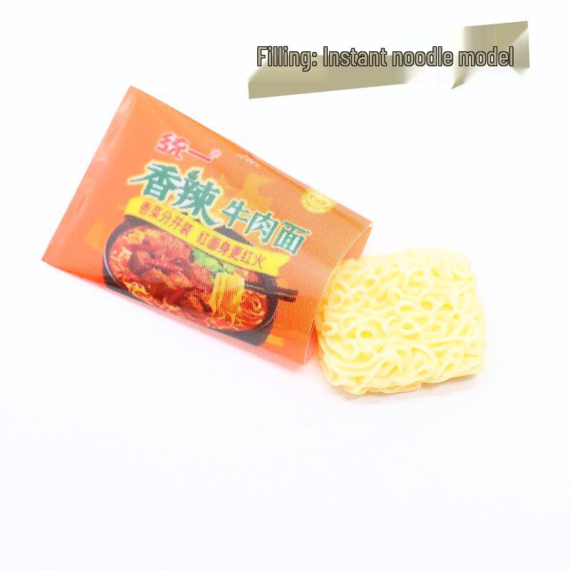 Miniature Instant Noodles Playset for Dollhouse Pretend Play