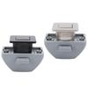 Keyless RV Push Cabinet Locks Zinc Alloy RV Compartment Latch Catches for Yachts Motorhome Caravan C