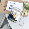 Oil Painting Lighthouse Ship Clear Earphone Cases Cover Case For Airpods Pro2 1 3 Pro 4 Pro3 2