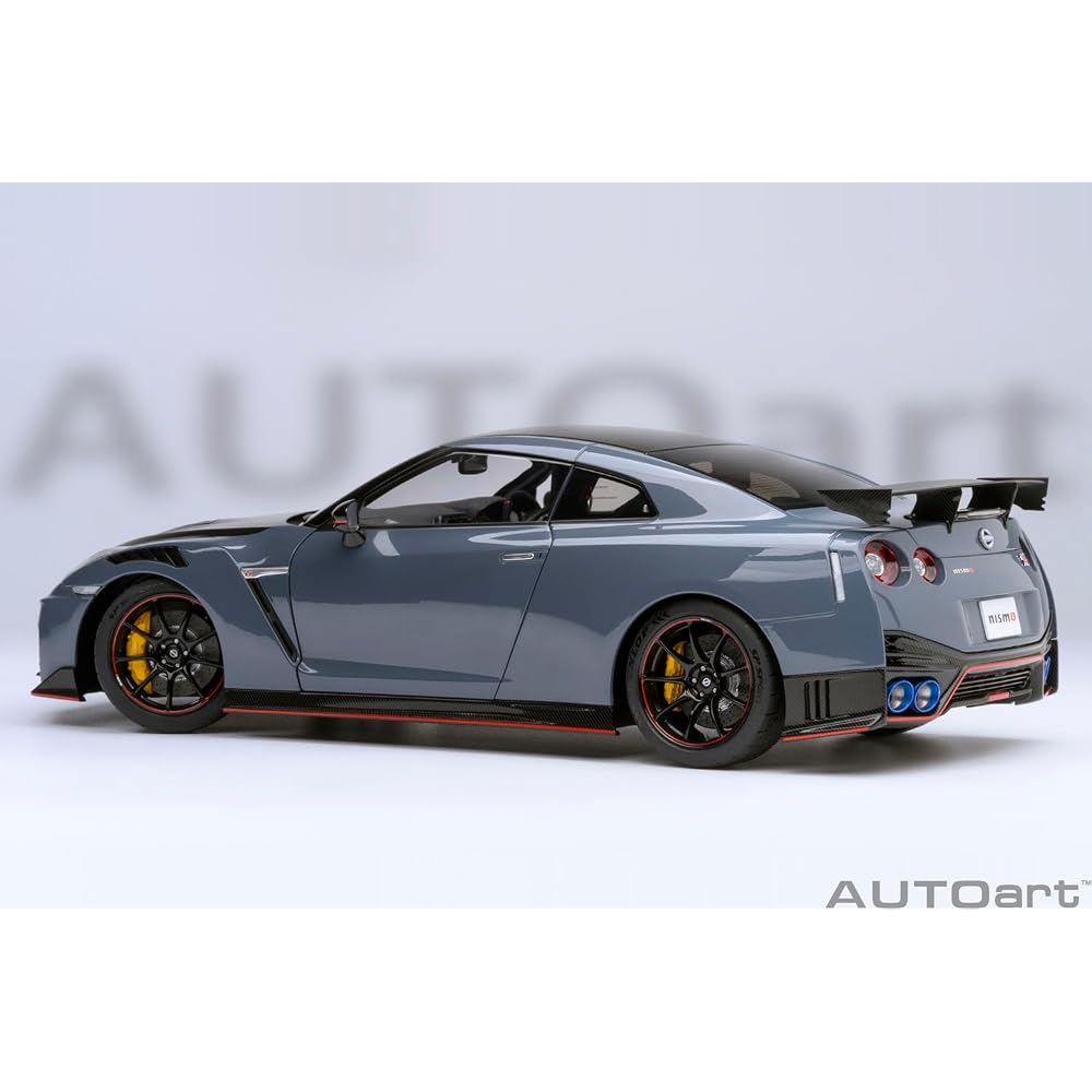 AutoArt (AutoArt) 1/18 Nissan GT-R (R35) Nismo Special Edition NISMO Stealth Gray Finished Product