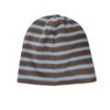 vaca. BROWN STRIPE BEANIE